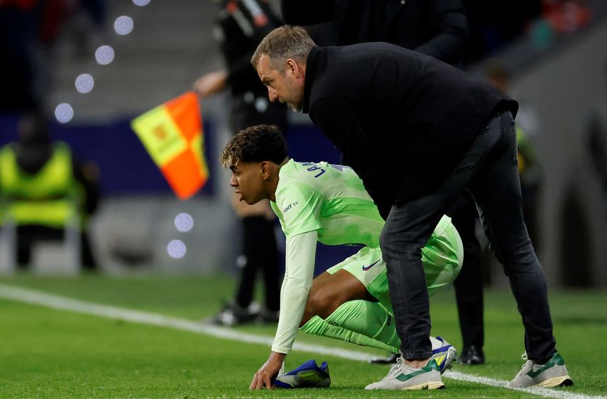 Hansi Flick sobre Lamine Yamal: No vale solo con el talento