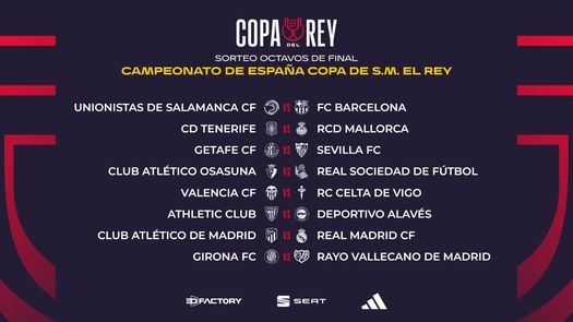 Copa del Rey: Real Madrid y el Atleti jugarán en octavos