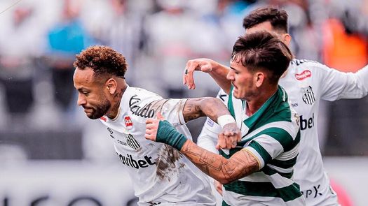 Santos de Neymar Jr cae por goleada ante Coritiba en su último partido antes de la lista de Brasil Santos de Neymar Jr cae por goleada ante Coritiba en su último partido antes de la lista de Brasil