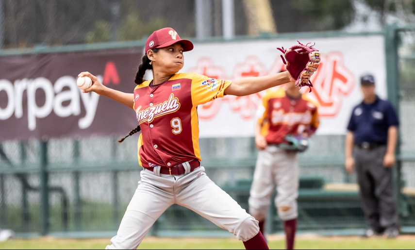 Copa Mundial de Béisbol U12: Conoce a la princesa del béisbol de Venezuela