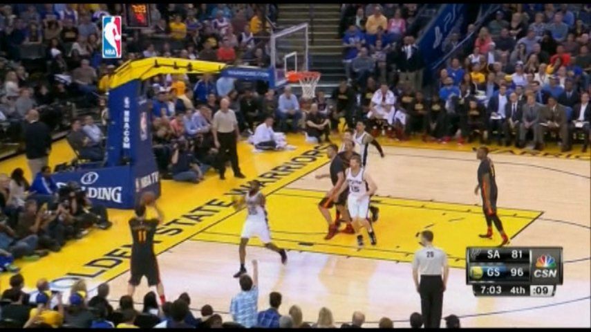 Los Raptors ganan el duelo del Este a los Hawks y los Warriors a Spurs