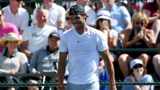 Nadal, por su cuarto título en un Indian Wells sin el campeón Del Potro