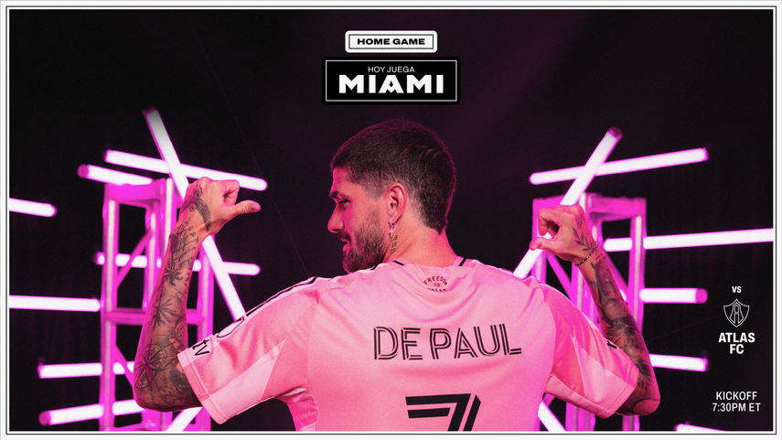 Rodrigo De Paul ya está disponible para debutar en la Leagues Cup