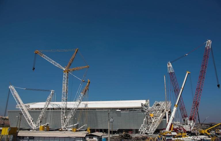 Mundial-2014: obrero herido en nuevo accidente en estadio de Sao Paulo