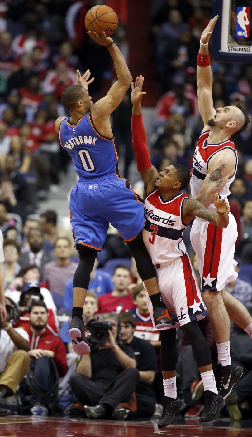 Thunder supera a Wizards en tiempo extra