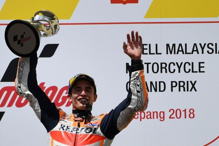 El español Marc Márquez (Honda) gana el Gran Premio de Malasia de MotoGP