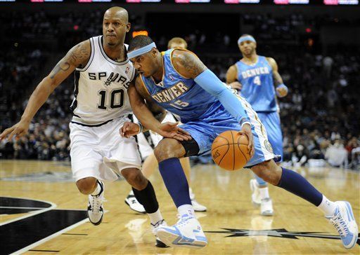 Anthony anota 34 puntos para los Nuggets
