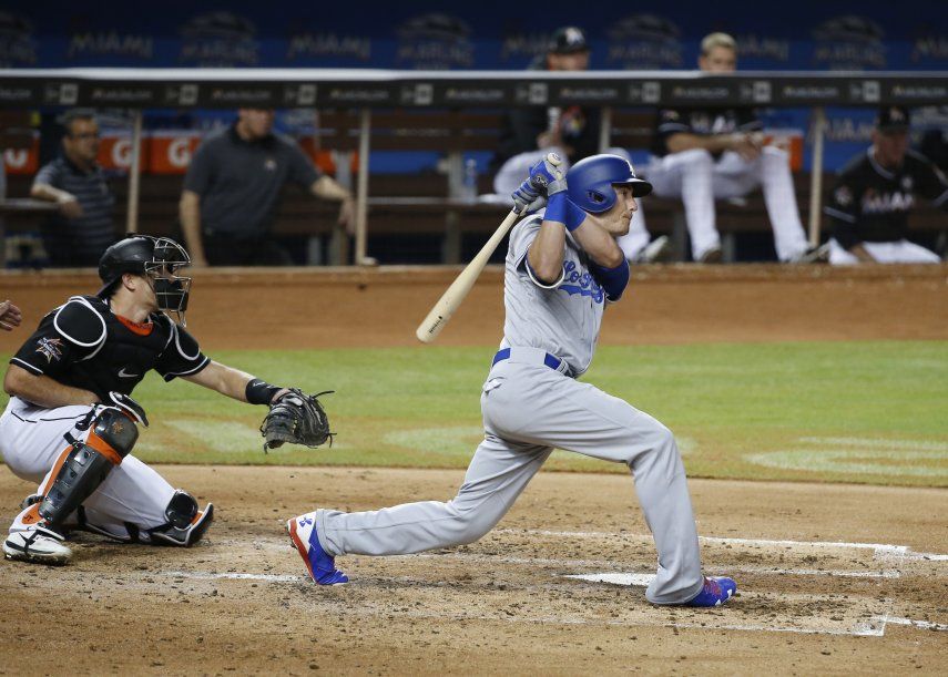 Bellinger batea para el ciclo, Dodgers superan 7-1 a Marlins