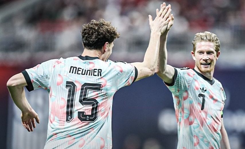 La selección de Bélgica superó a Estados Unidos en amistoso