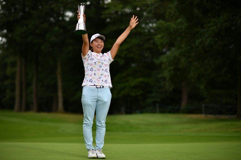 La golfista japonesa Hinako Shibuno gana el British Open