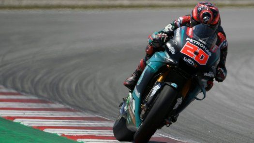 Quartararo, el más rápido en la primera sesión libre del GP de Alemania