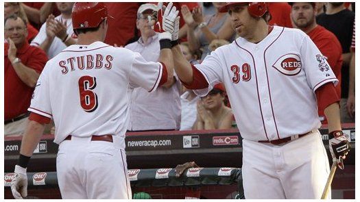 MLB: Rojos 10, Indios 3; Stubbs produce cuatro carreras