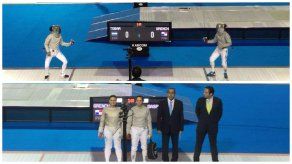 Eileen Grench cae en cuartos de final del sable individual