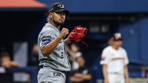 Jaime Barría registró su cuarto triunfo en Corea con los Hanwha Eagles