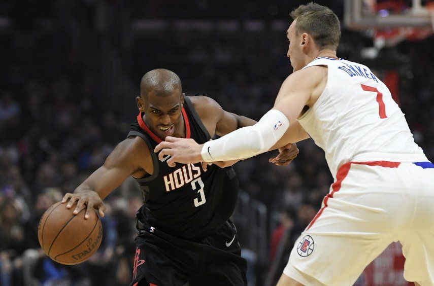 Clippers derrotan a Rockets 113-102 en 5ta victoria seguida