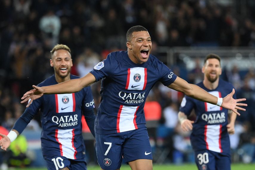 Lionel Messi y Kylian Mbappé ponen la fiesta en Paris