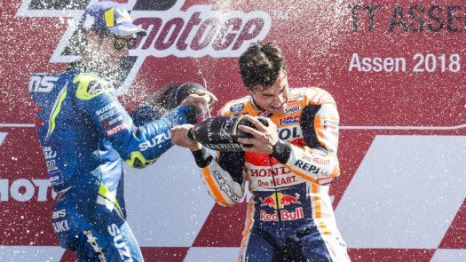Marc Márquez se impone en el Gran Premio de Holanda
