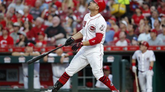 Votto sale de sequía con grand slam, Rojos ganan a Tigres
