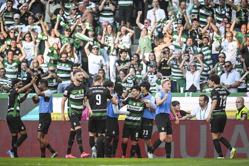 Sporting de Lisboa se corona en la Primeira Liga