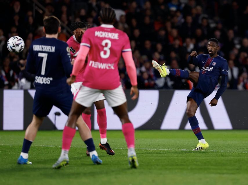 El PSG le gana al Toulouse con doblete de Ousmane Dembélé