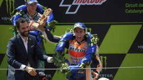 Márquez triunfa en el GP de Cataluña y es más líder en MotoGP