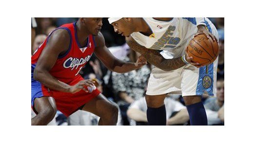 NBA: Nuggets 105, Clippers 85, Billups y Anthony liderean ataque