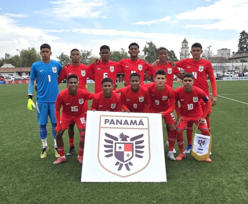 Panamá Sub-17 con victoria en su debut en Torneo del Sol en México