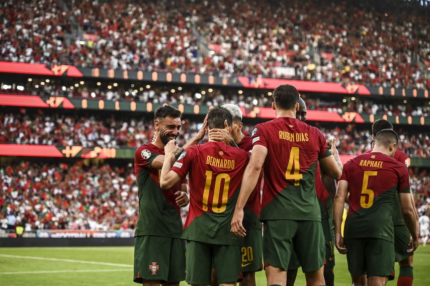 Clasificatorio Eurocopa 2024: Portugal golea a Bosnia-Herzegovina