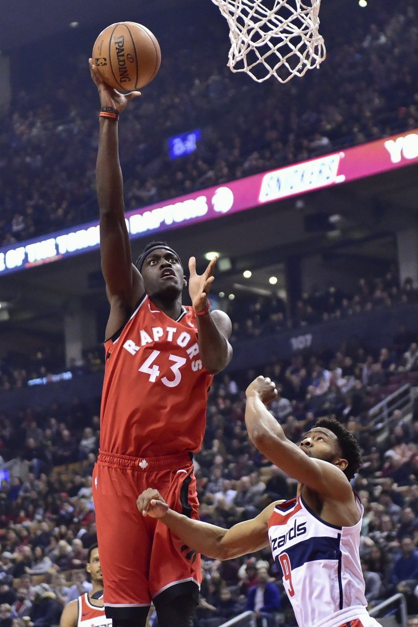 Siakam anota 44 puntos y Raptors vencen 129-120 a Wizards