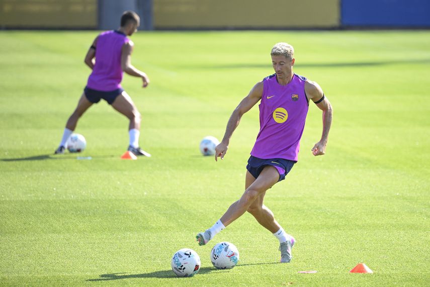 Robert Lewandowski sufre lesión en el muslo