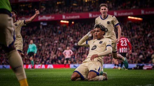 FC Barcelona: Lamine Yamal marcó un golazo en triunfo en San Mamés