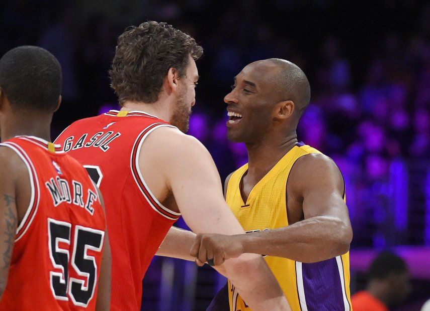 Bulls ganan a Lakers en último encuentro de Pau y Kobe en LA