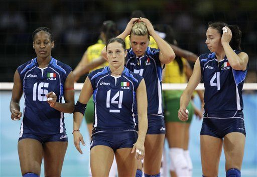 El dolor de la cubana que juega por Italia