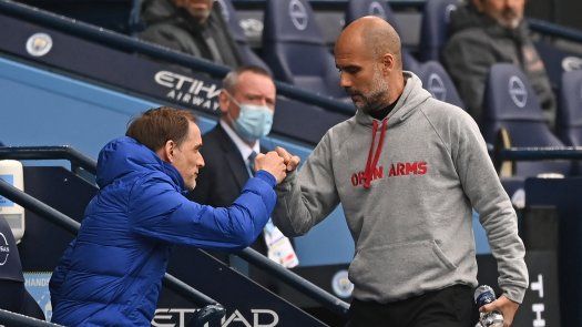 Pep Guardiola y Tuchel listos para el duelo entre Manchester City y Chelsea en la Premier League