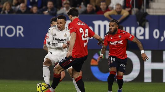 El Osasuna da la sorpresa y le gana al Real Madrid sobre el final