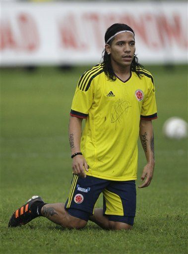 Mundial: Zúñiga y Robayo entrenan con Colombia