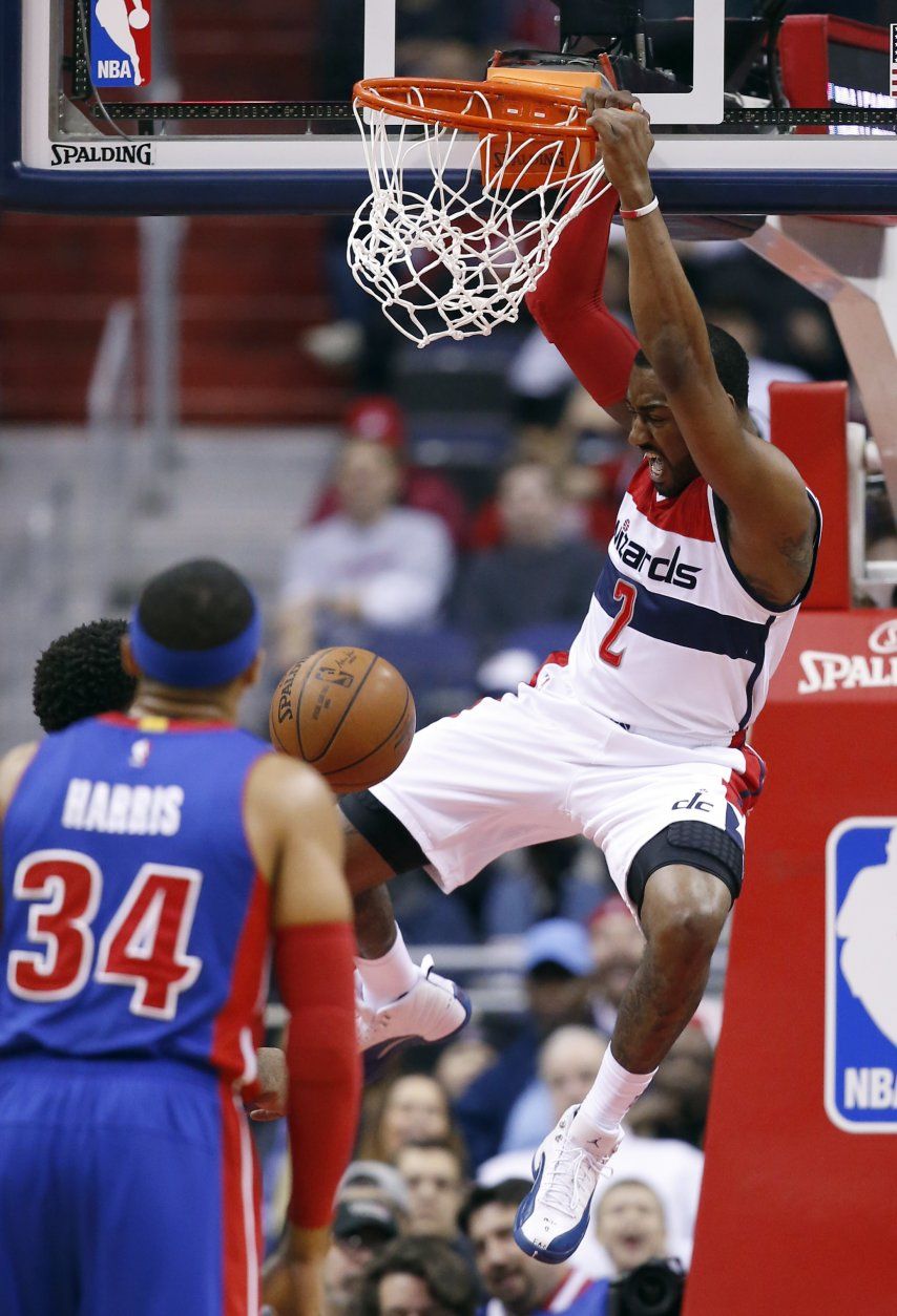 Wall y Nene encabezan paliza de Wizards ante Pistons