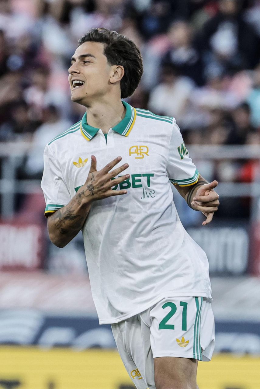 Paulo Dybala vuelve a jugar con la Roma tras tres meses de baja