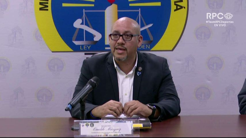 Fiscal superior Emeldo Márquez brinda detalles sobre la manipulación de partidos