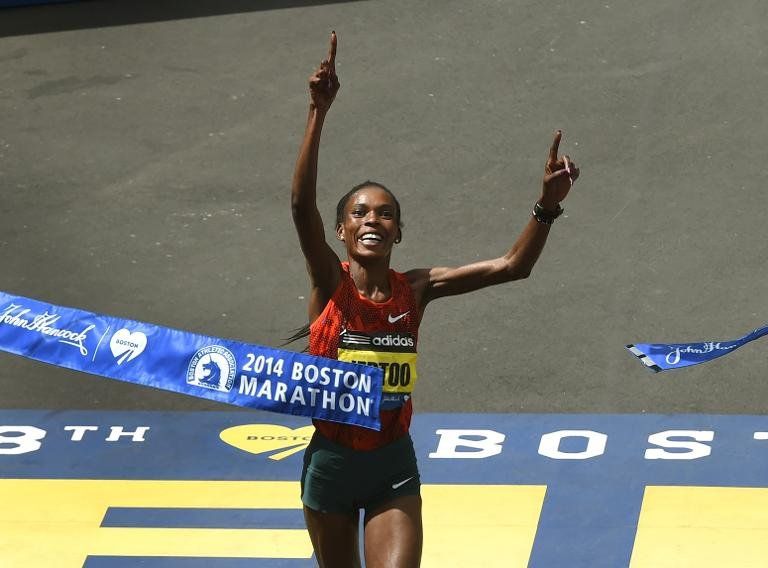 La keniana Rita Jeptoo gana la Maratón de Boston