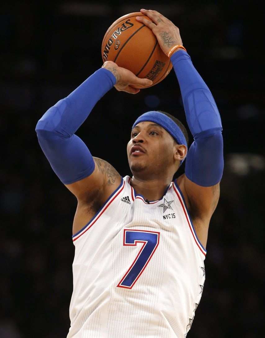 Carmelo Anthony se operará la rodilla