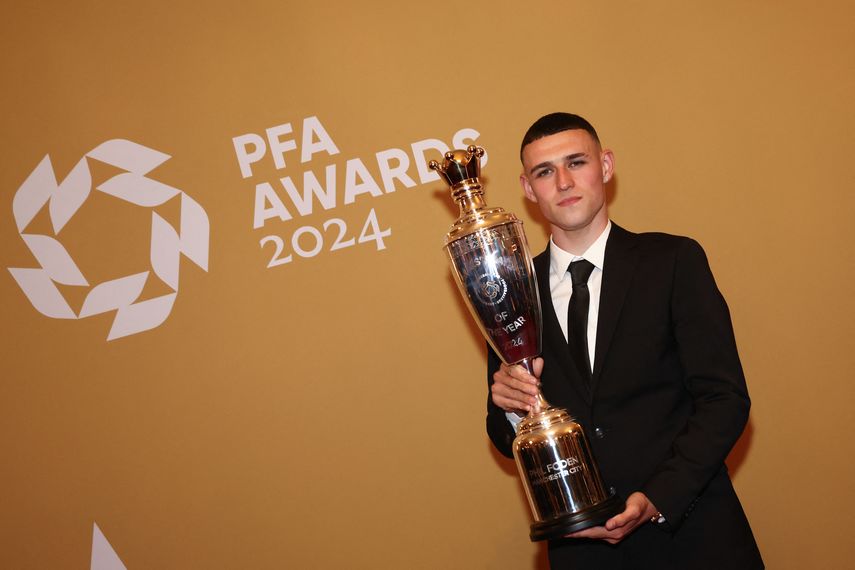 Phil Foden elegido Jugador del Año en la Premier League