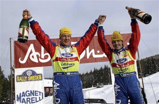 Hirvonen gana el Rally de Suecia