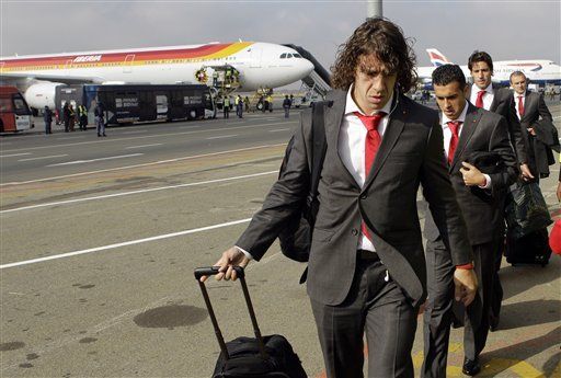 Mundial: España aterriza en Sudáfrica con la moral por las nubes