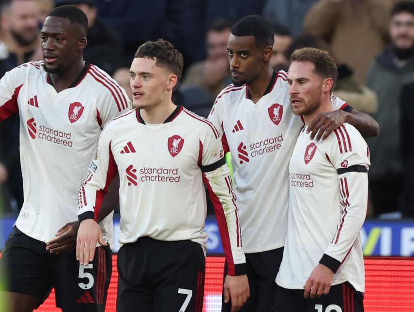 El Liverpool rompe mala racha y ganan al West Ham