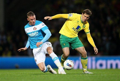 Inglaterra: Norwich vence a Sunderland 2-1