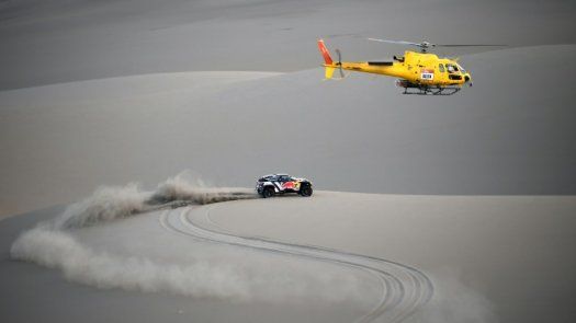 Sería bueno ver a través de la arena, dice Carlos Sainz sobre el Dakar 2019