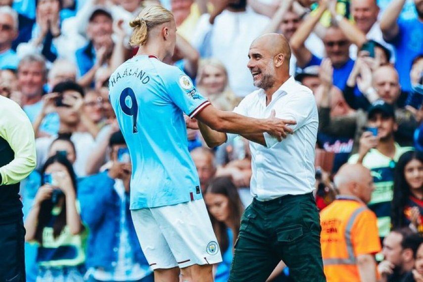 Champions League: Para Guardiola Haaland tiene un instinto natural para hacer gol