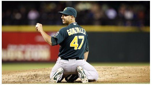 MLB: Atléticos 2, Marineros 0; Gonzalez lanza pelota de dos hits