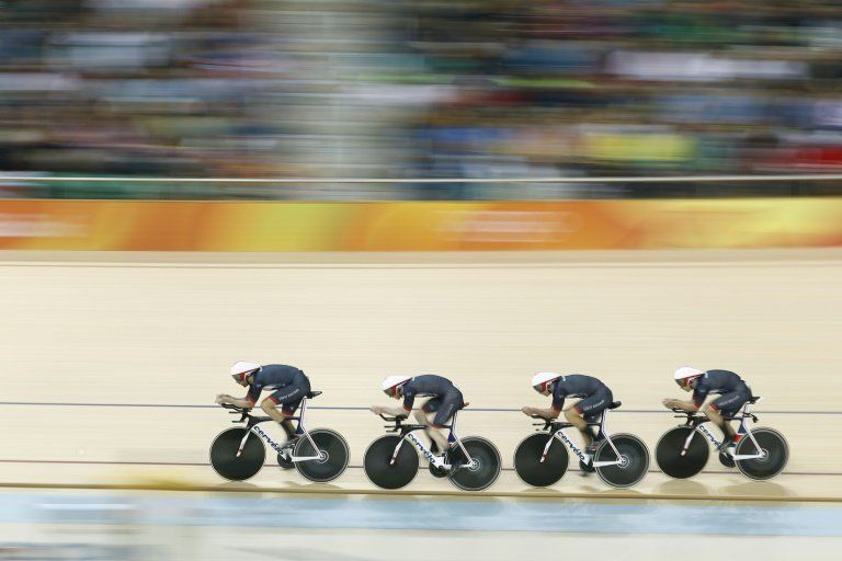 Gran Bretaña bate el récord mundial de persecución por equipos masculina en Rio-2016